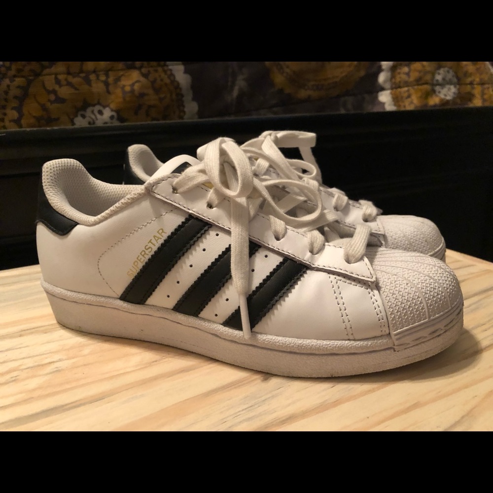 Adidas Superstar Shoes (White)